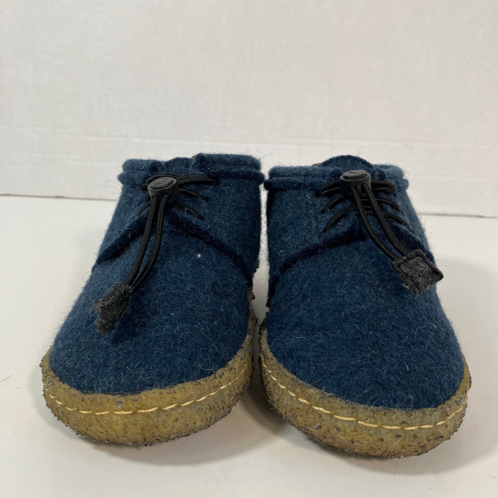 Kyrgies Kids Tengries Walkabouts Felted Wool Outdoor Shoes Ankle Booties Navy — image 3 of 8